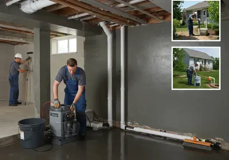 Basement Waterproofing and Flood Prevention process in Whitley County, IN